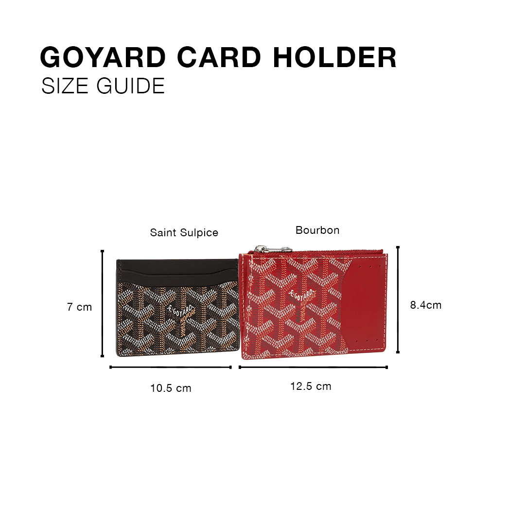 Goyard Saint Sulpice Orange Card Holder