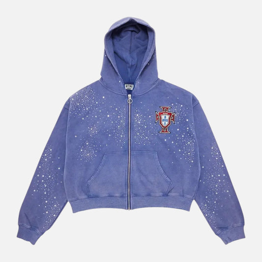 Vale Forever Sea Cluster Zip Up 'Light Blue'