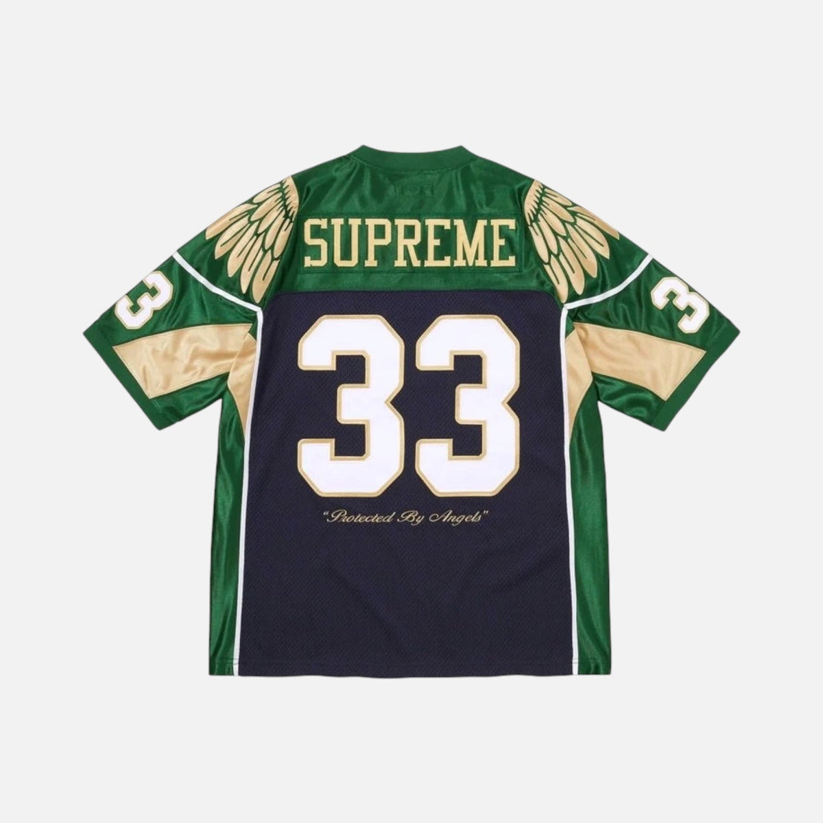 Supreme Wings Football Jersey Navy Green