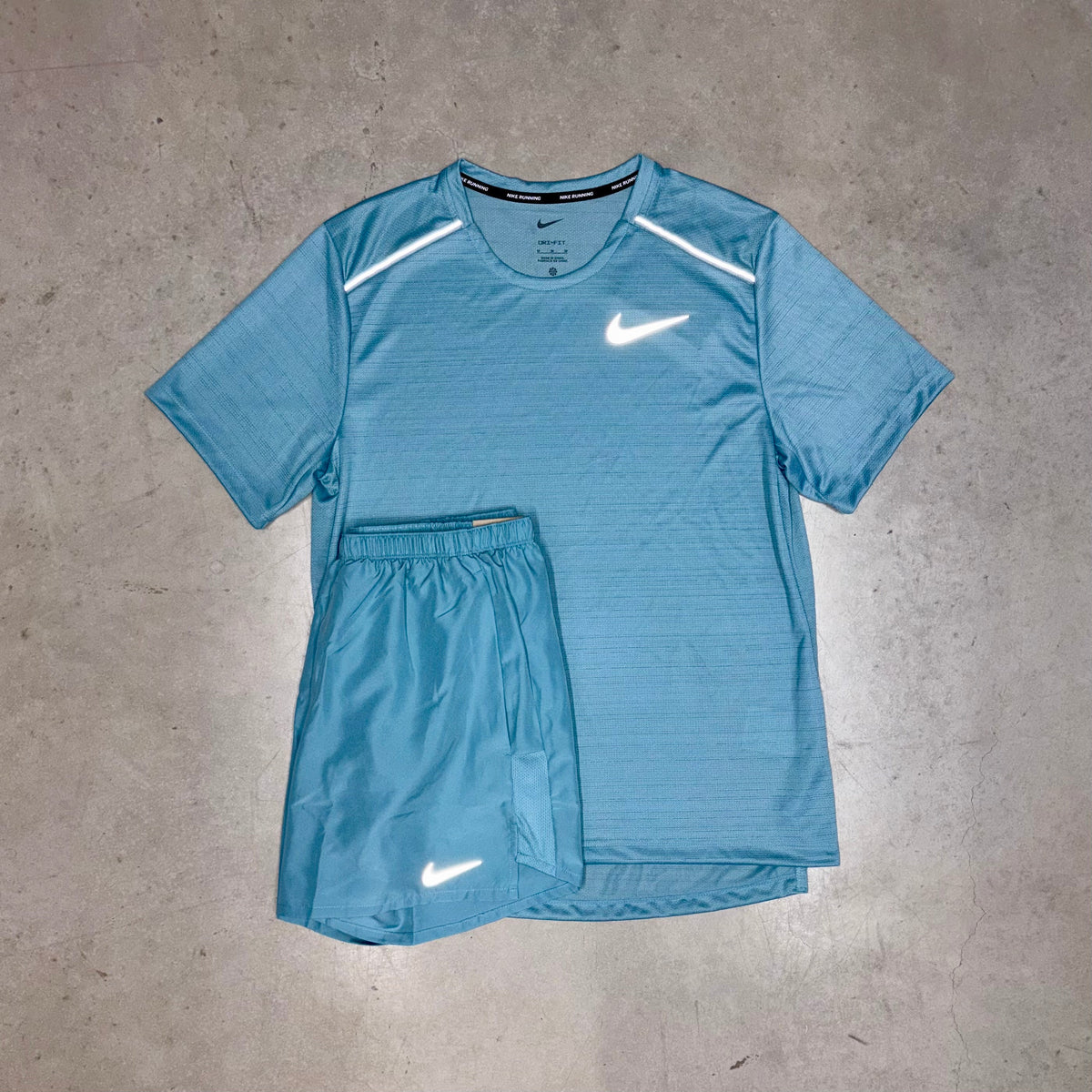 Nike Denim Turquoise Miler Full Set