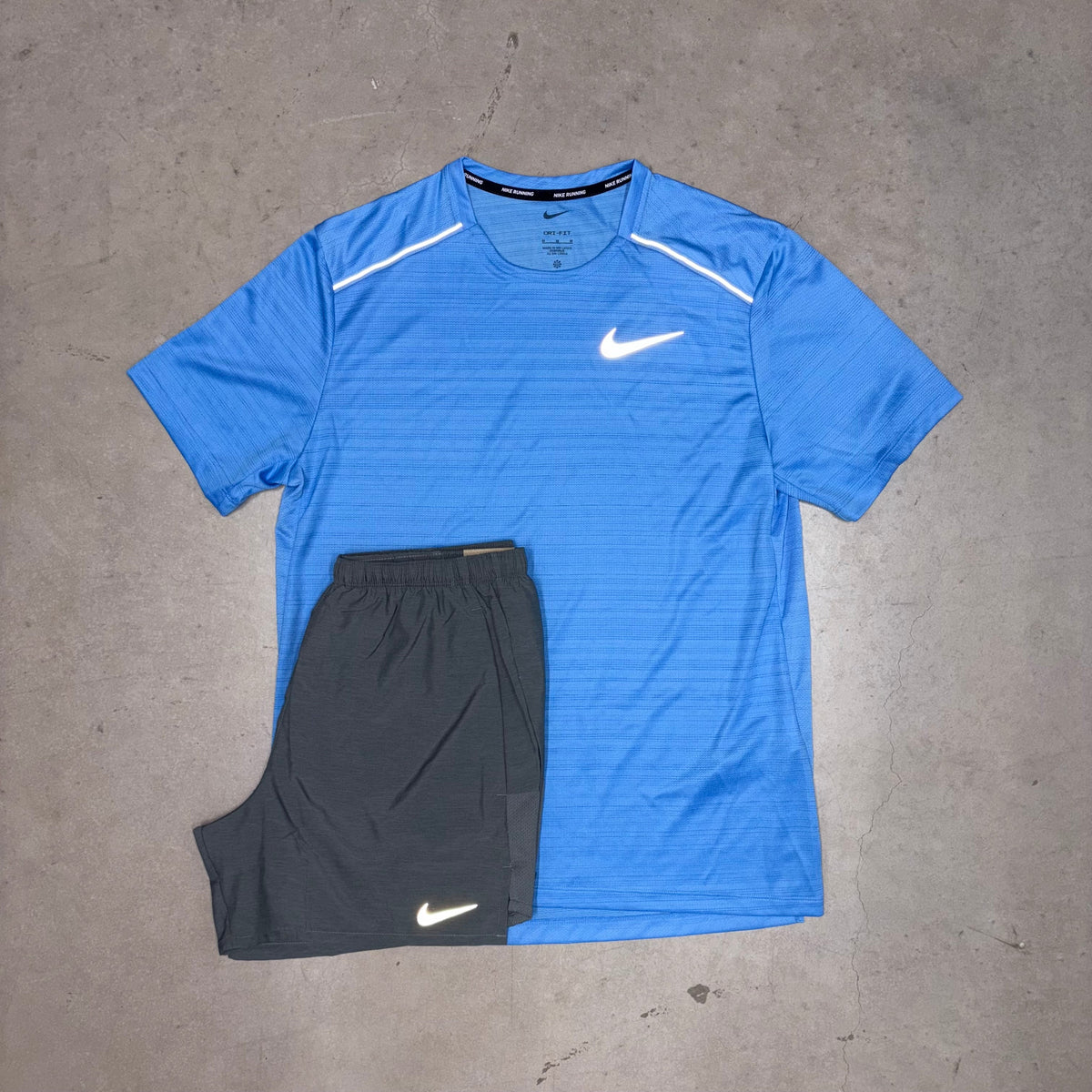 Nike University Blue Miler x Grey Challenger Full Set