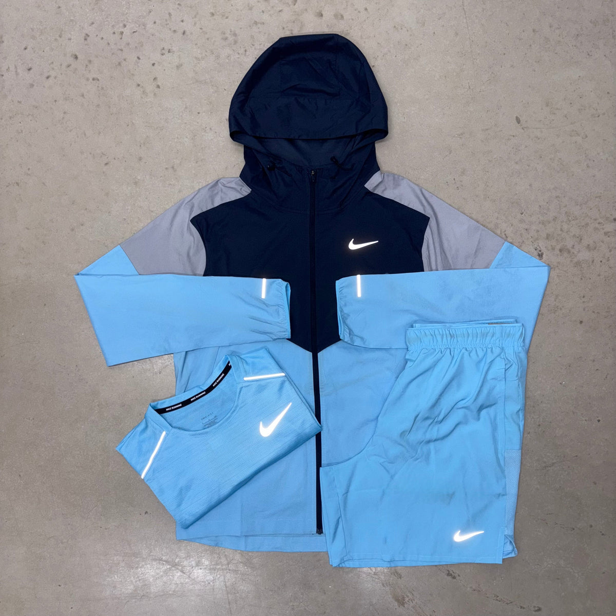 Nike Aquarius Blue Full Bundle