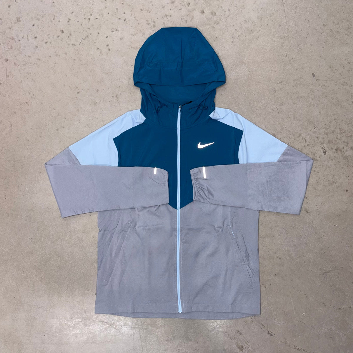 Nike Green Abyss Impossibly Light Windrunner UV Jacket