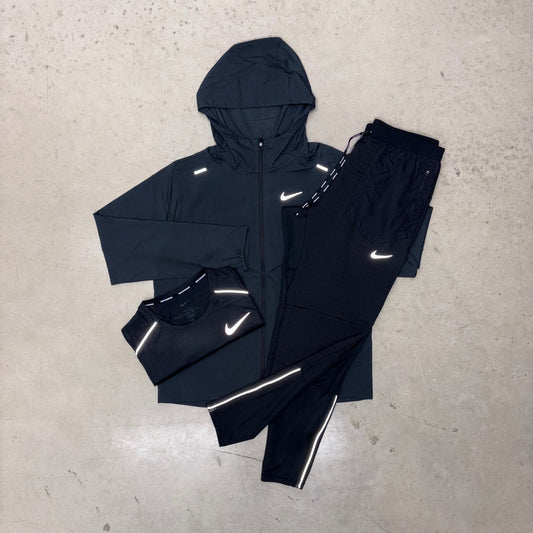 Nike Triple Black Phenom Full Bundle