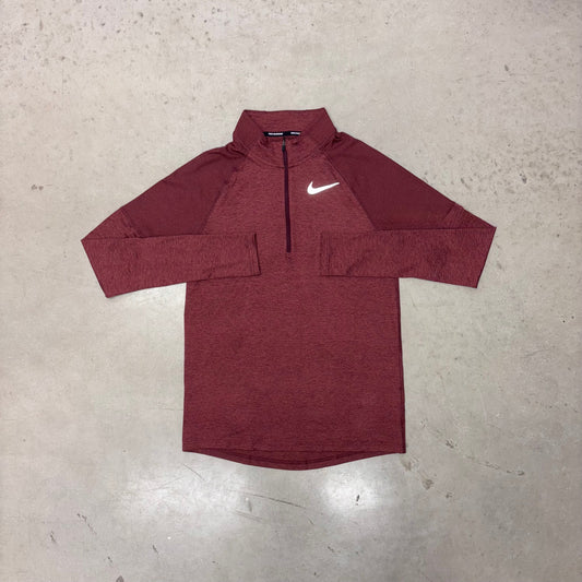 Nike Maroon Element 1/4 Zip