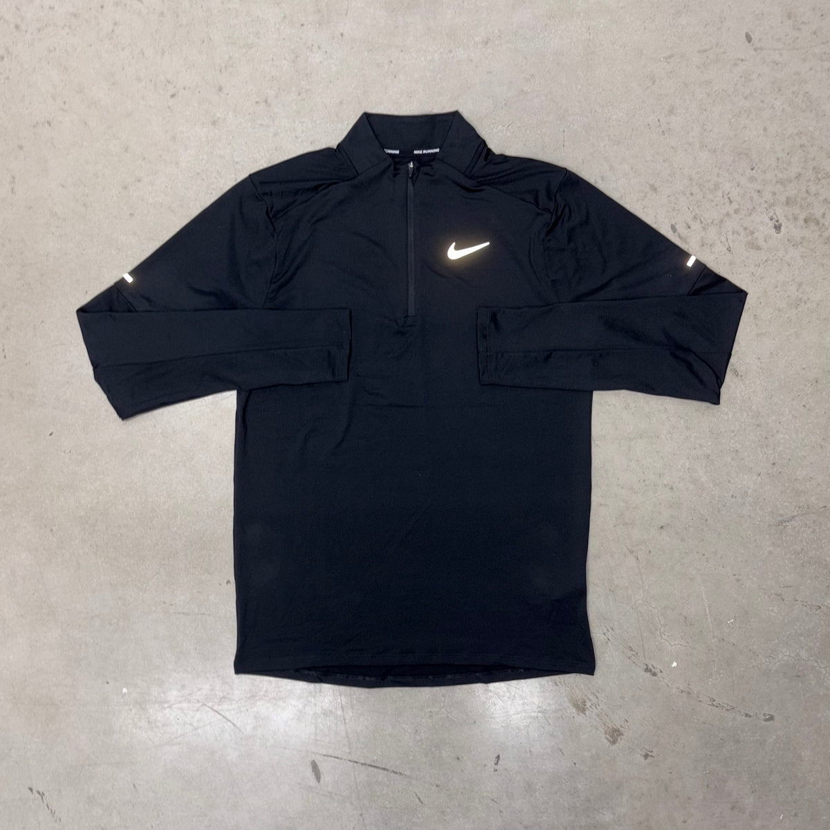 Nike Black Stride 1/4 Zip
