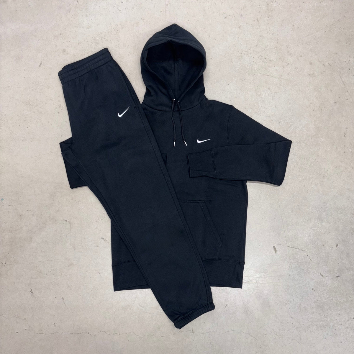 Nike Black Fleece Club Tracksuit