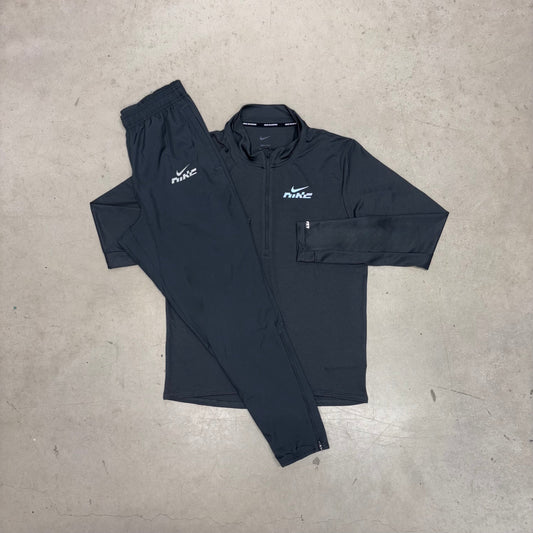Nike Grey Flash 1/4 Zip Tracksuit