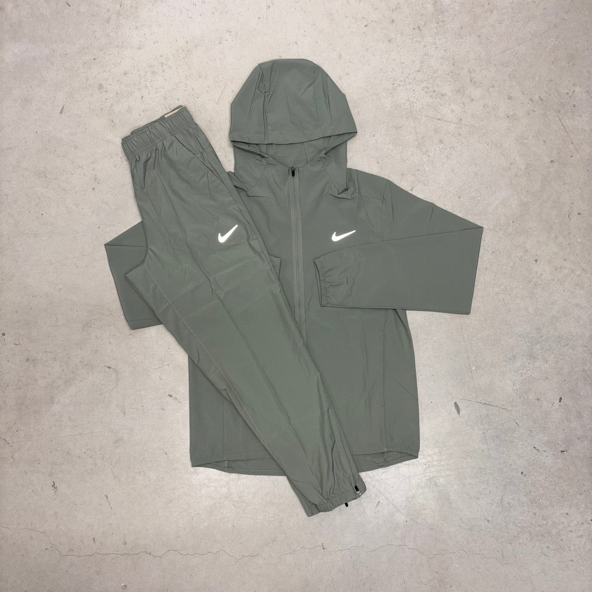 Nike Khaki Form Dri-Fit Full Tracksuit