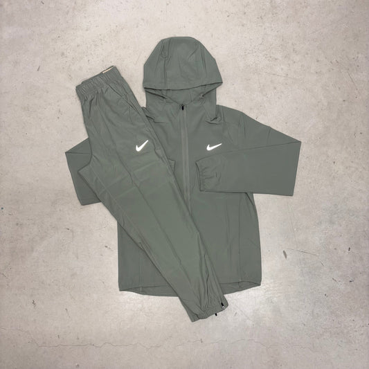 Nike Khaki Form Dri-Fit Full Tracksuit