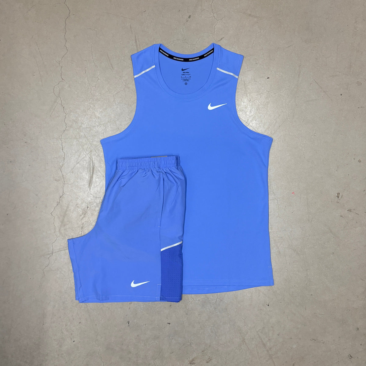 Nike Royal Pulse Miler Vest Full Set