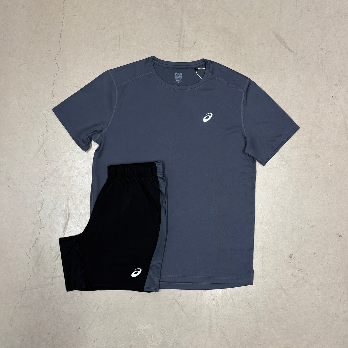 ASICS Grey/Black Core Performance Full Set