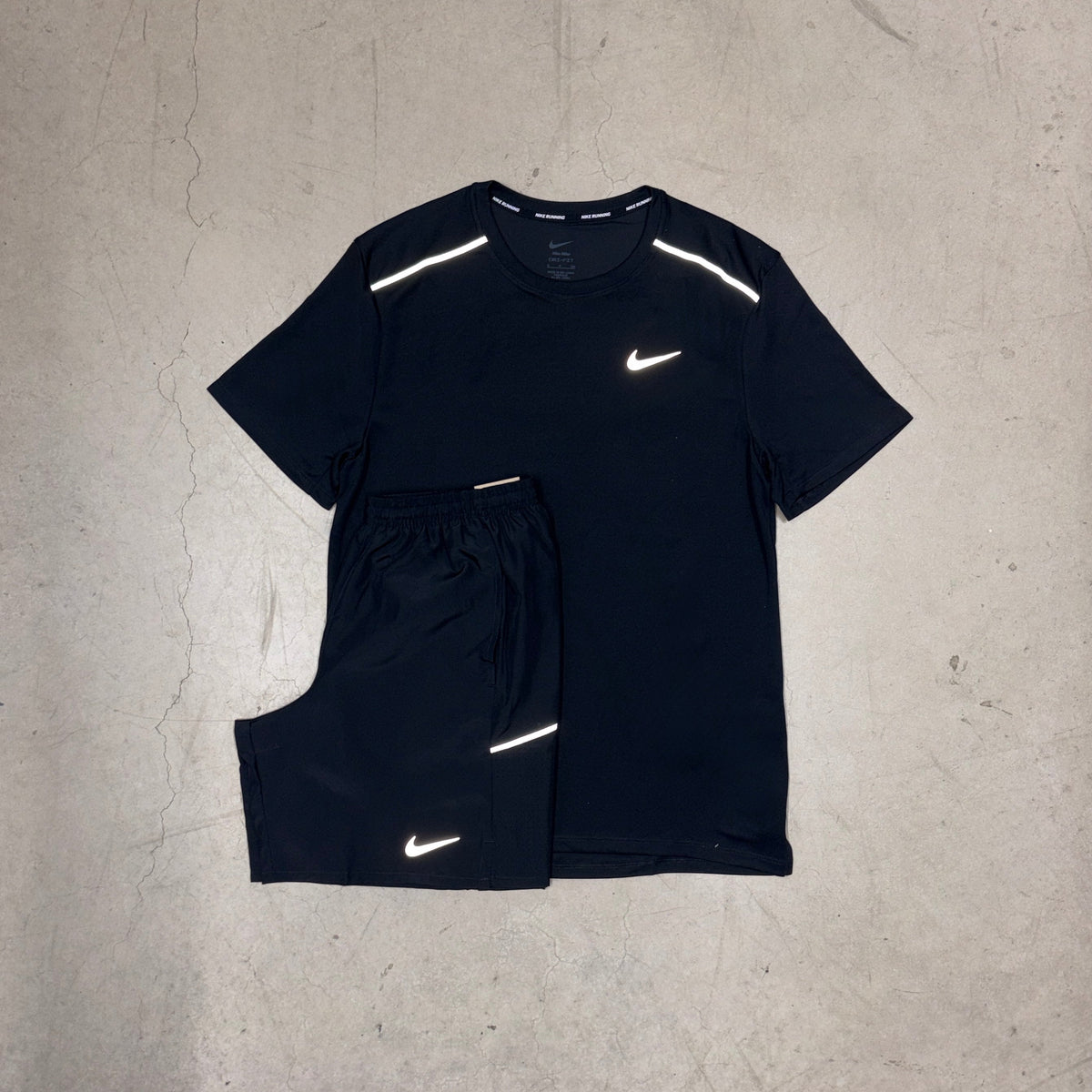 Nike Season 2 Black Dri-Fit Miler Full Set