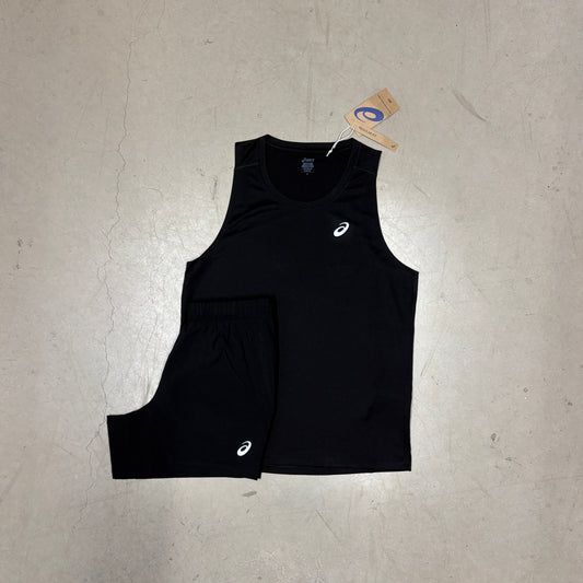 ASICS Black Vest Full Set