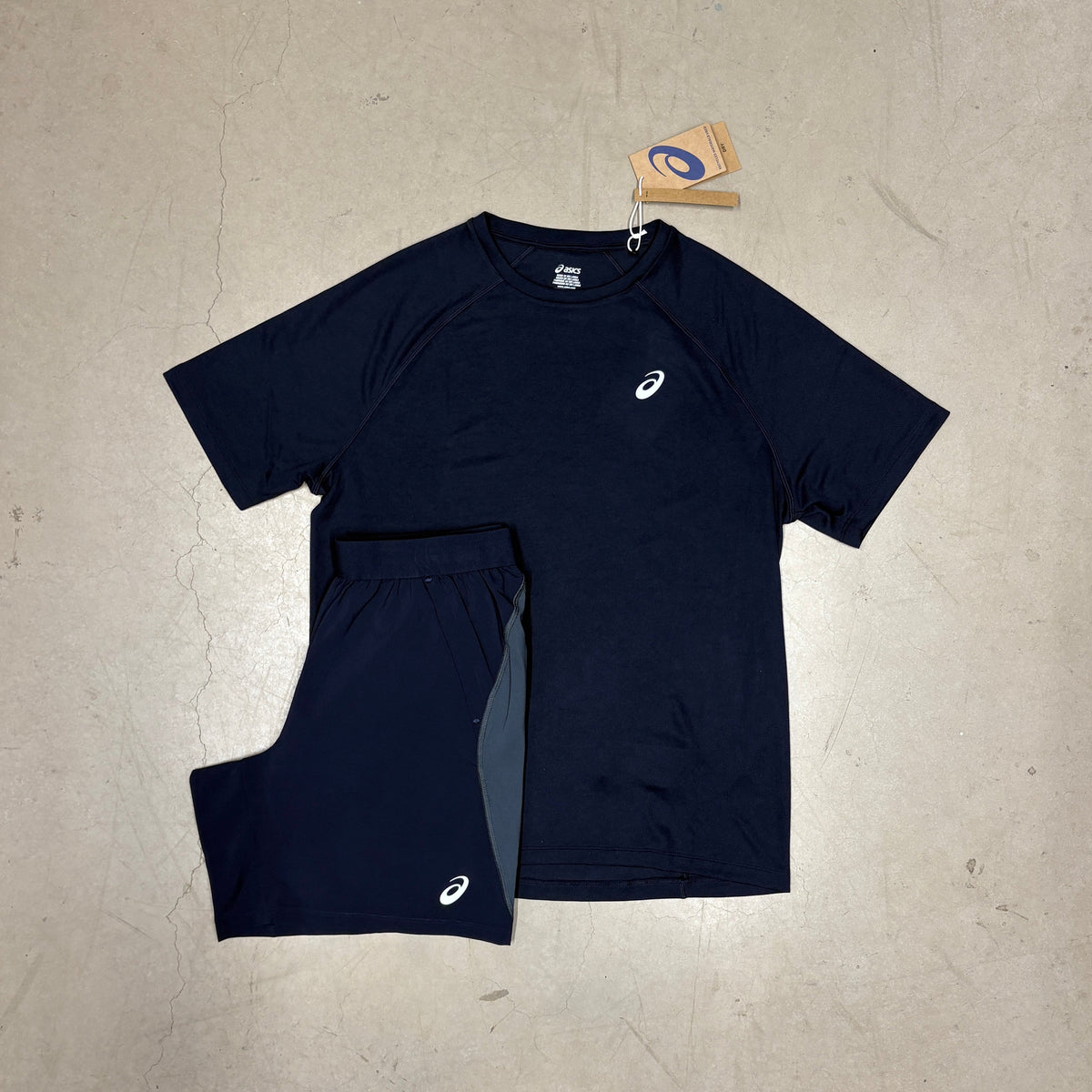 ASICS Midnight Navy Core SS Full Set