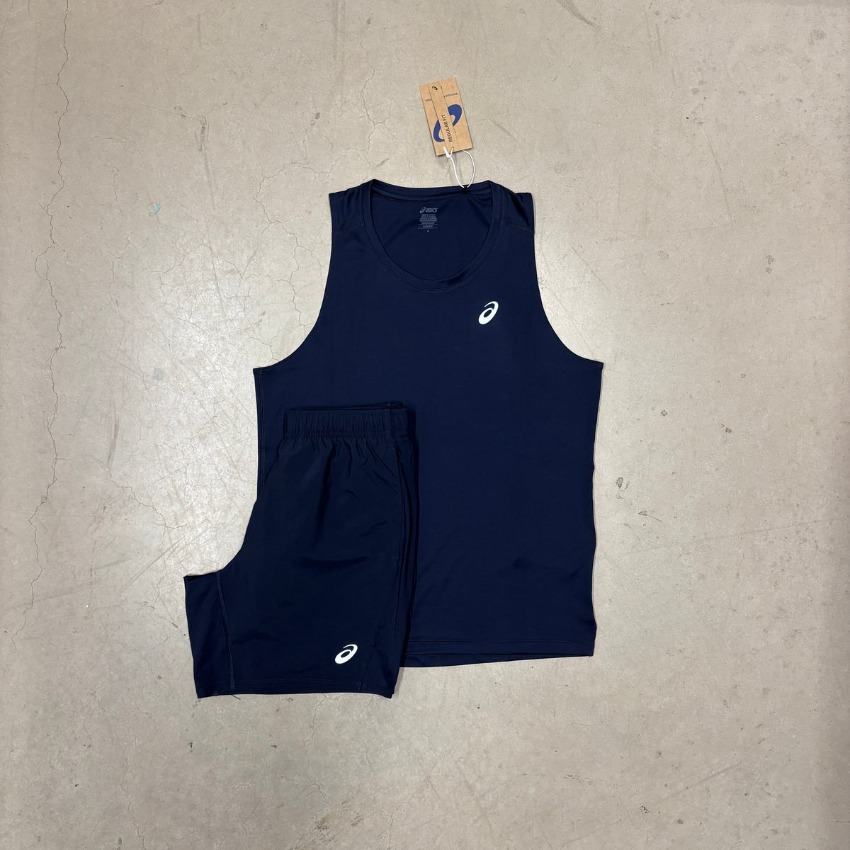ASICS Midnight Navy Vest Full Set