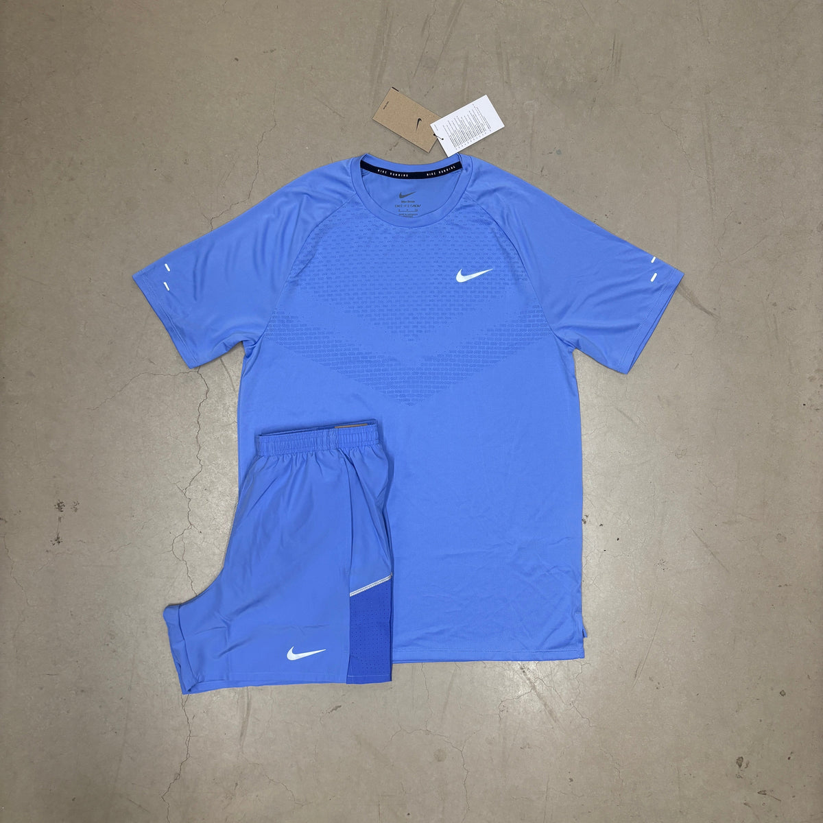 Nike Royal Pulse Stride Tee Full Set