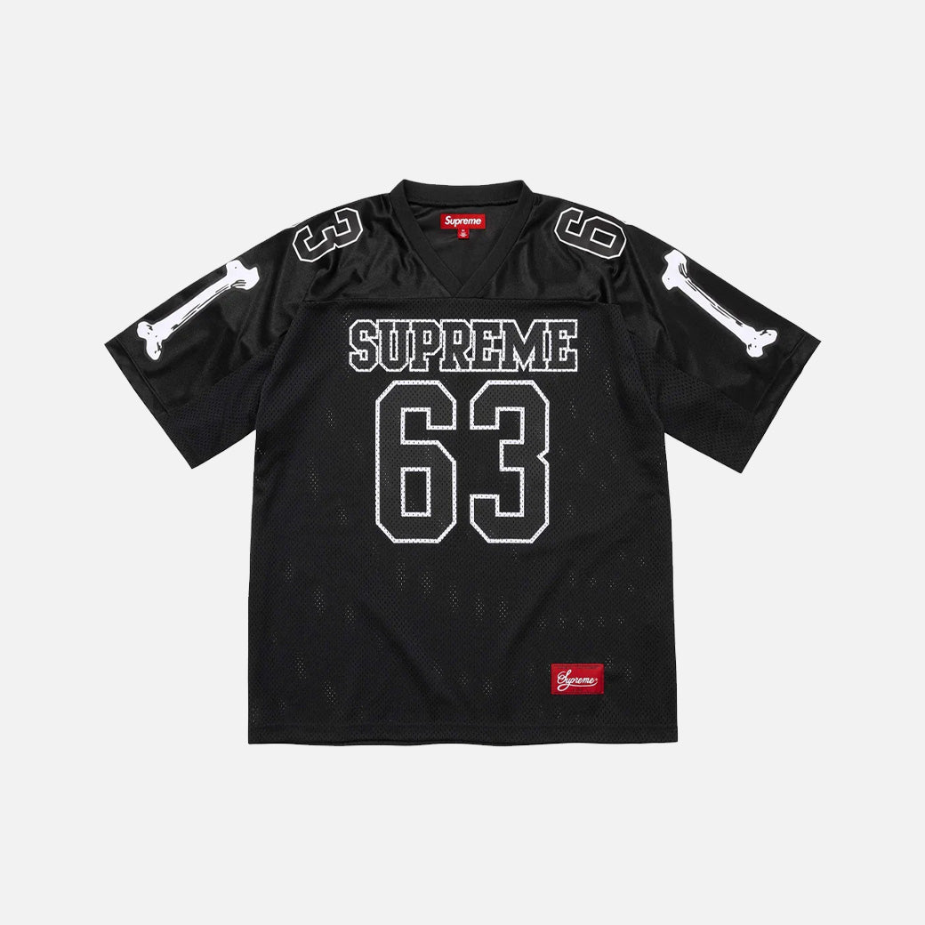 Supreme Bones Football Jersey Black