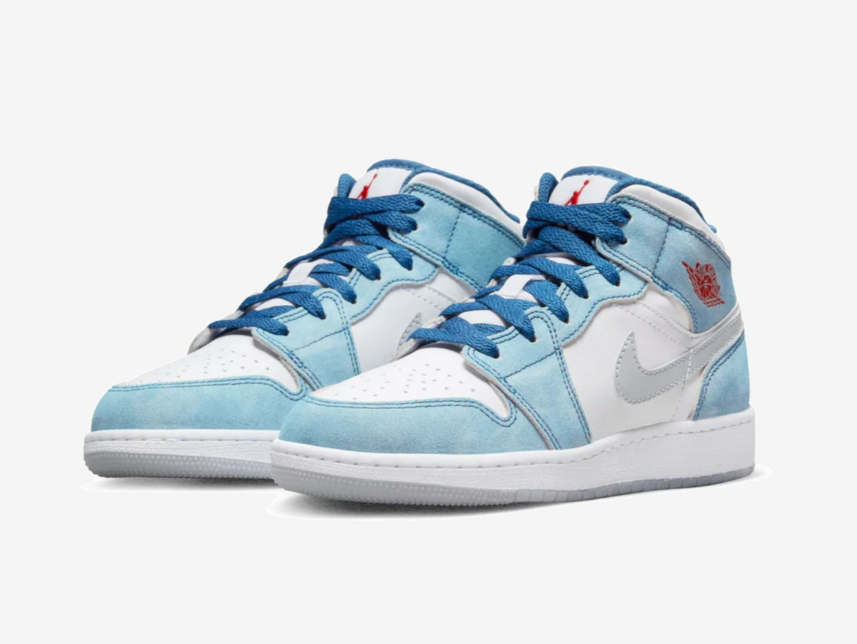 Air Jordan 1 Mid SE French Blue (GS)