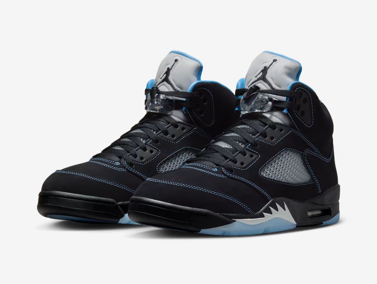 Air Jordan 5 Black UNC Carolina