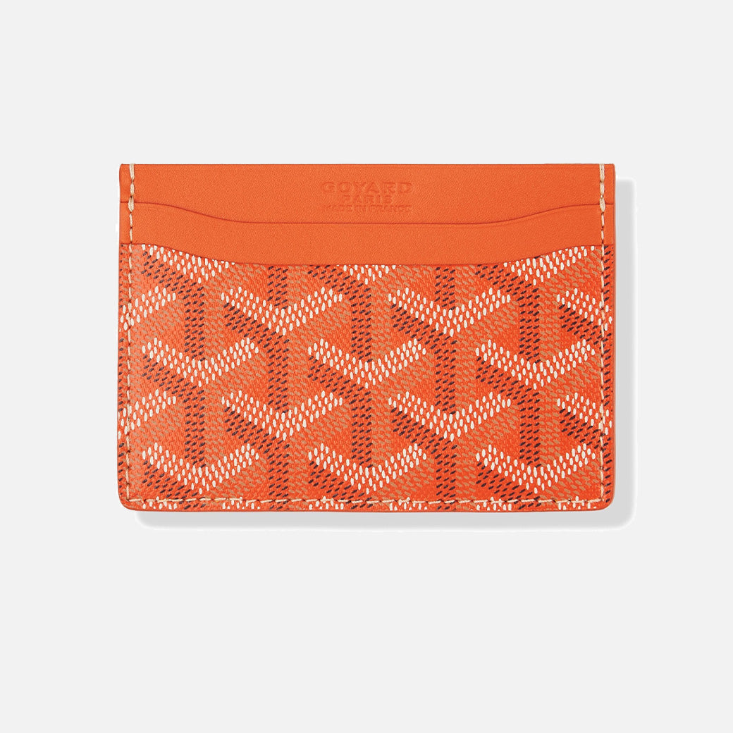 Goyard Saint Sulpice Orange Card Holder