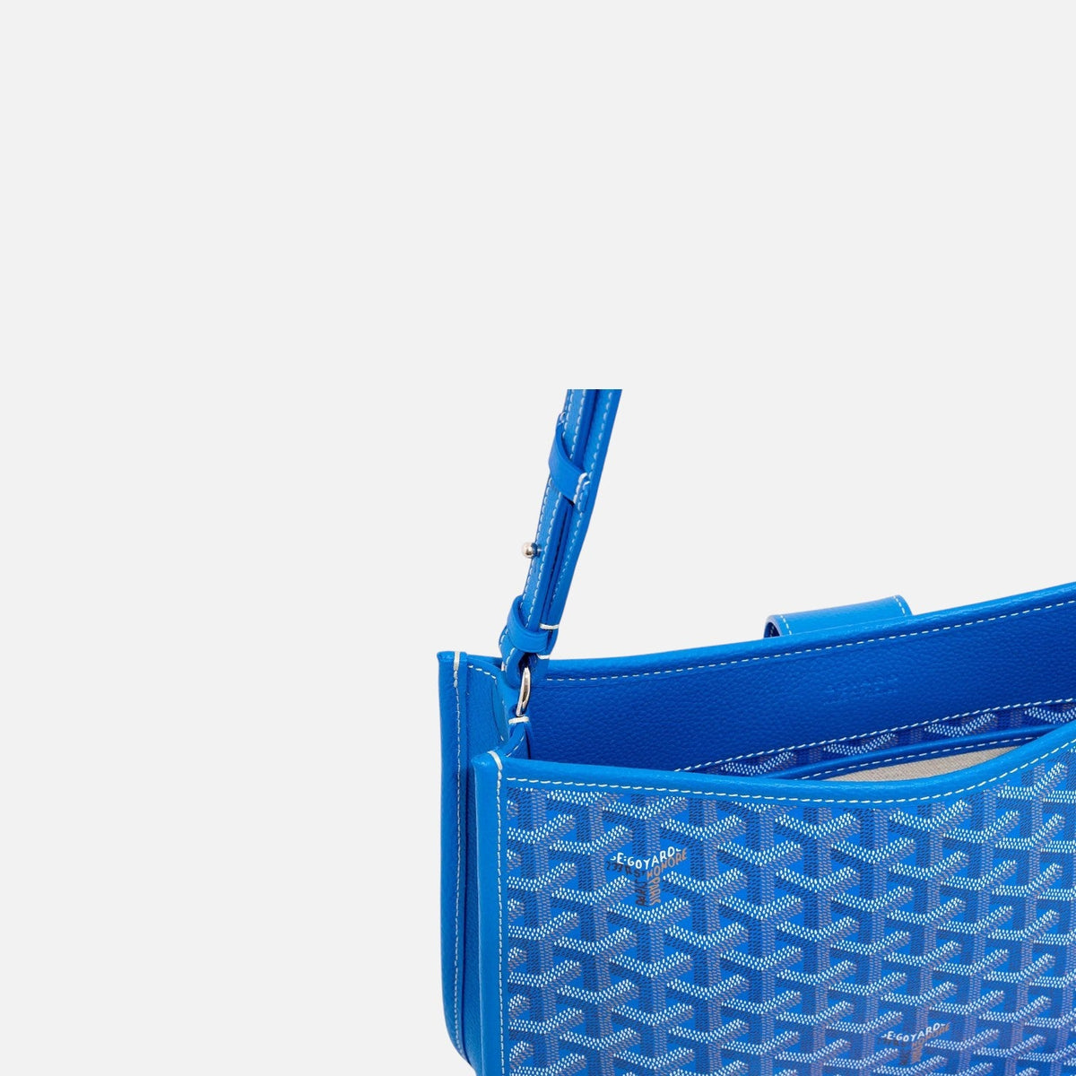 Goyard Musette PM Bag Blue