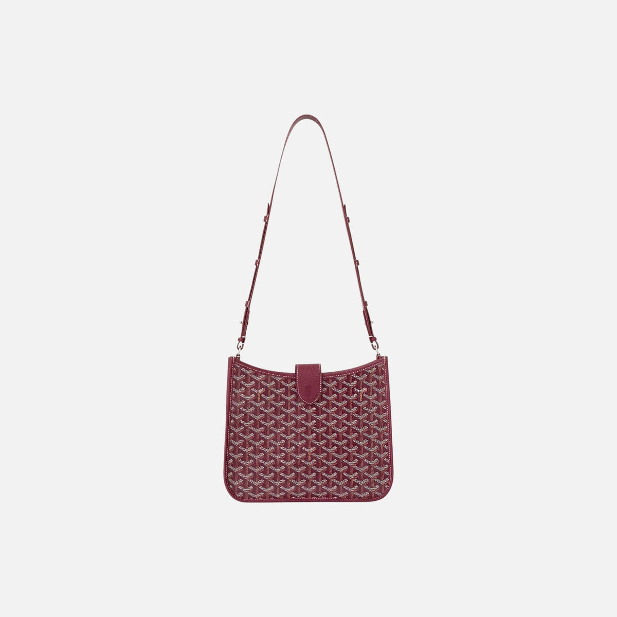Goyard Musette PM Bag Burgundy