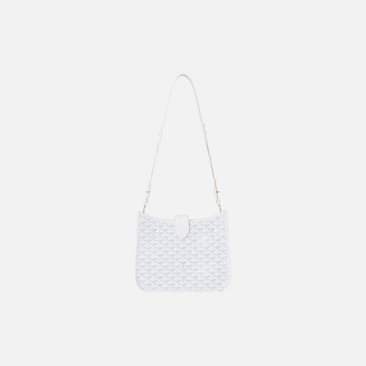 Goyard Musette PM Bag White