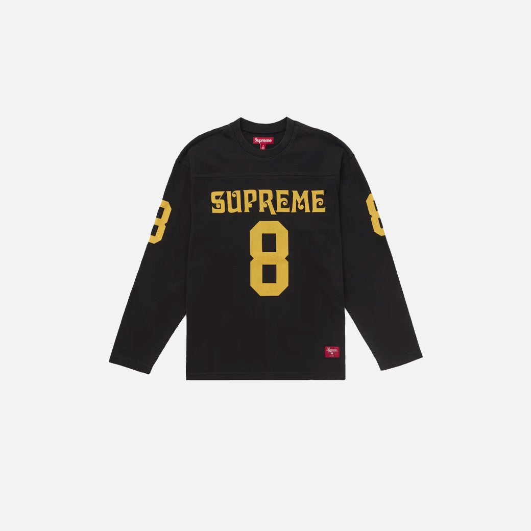 Supreme Affiliated L/S Black Football Top
