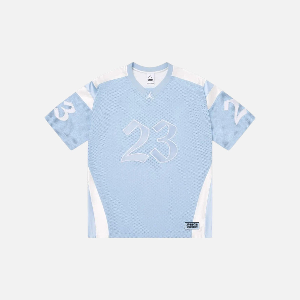 Supreme x Jordan Warm Up Light Blue Jersey