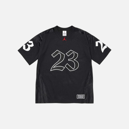 Supreme x Air Jordan Warm Up Jersey Black