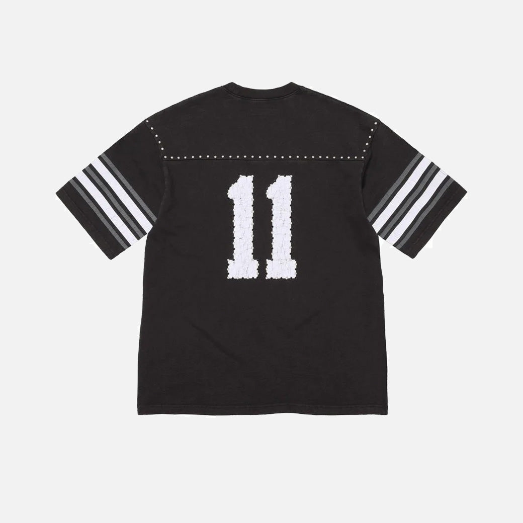Supreme Studded S/S Football Top Black