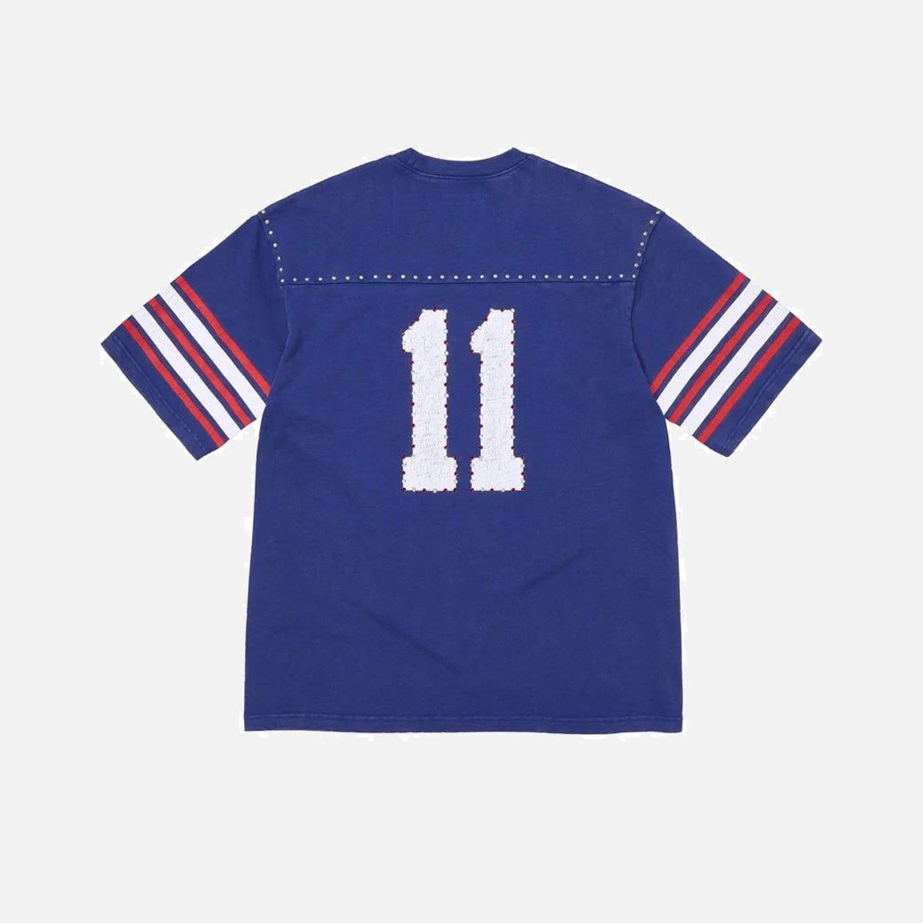 Supreme Studded S/S Football Top Blue