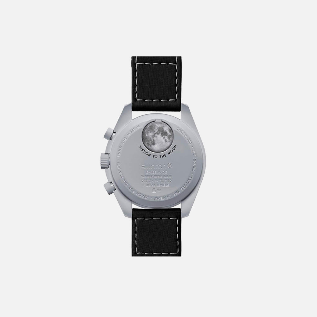 Swatch x Omega Bioceramic Moonswatch 'Mission to Earthphase' (SO33M700) (SAME-DAY DISPATCH)