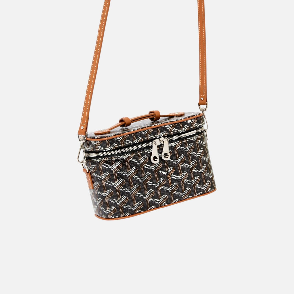 Goyard Muse Mini Vanity Black & Tan